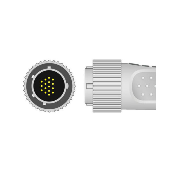Cardioline Delta ECG Device 10 Lead ECG Cable - Image 3