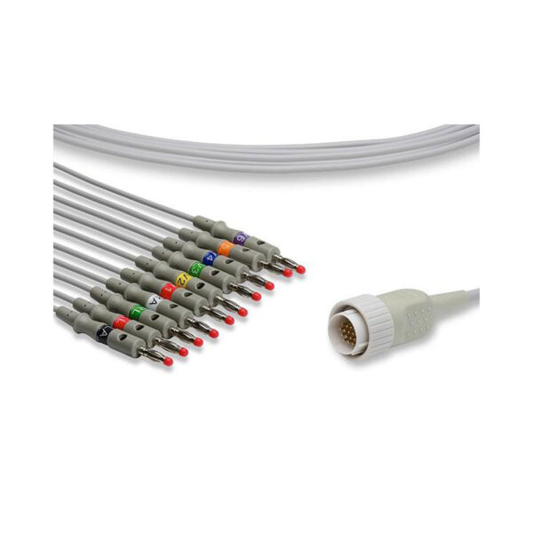 Cardioline Delta ECG Device 10 Lead ECG Cable - Image 2