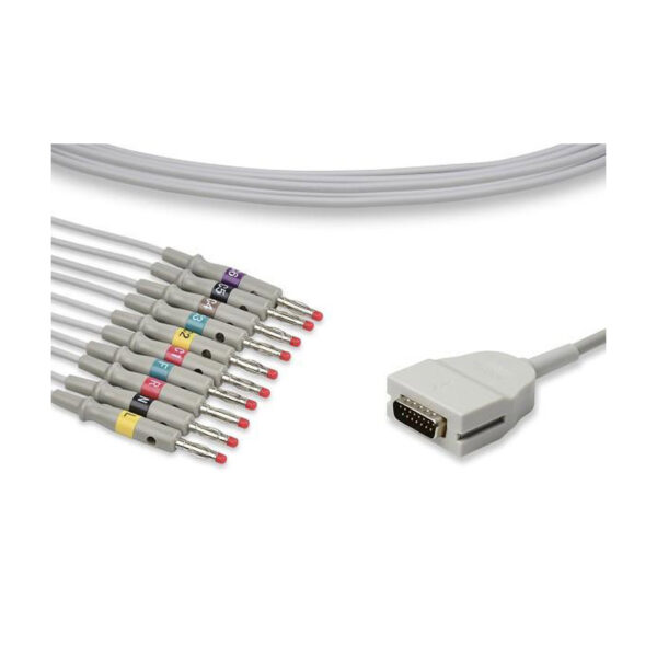 Mortara Burdick ECG Device 10 Lead ECG Cable - Image 3