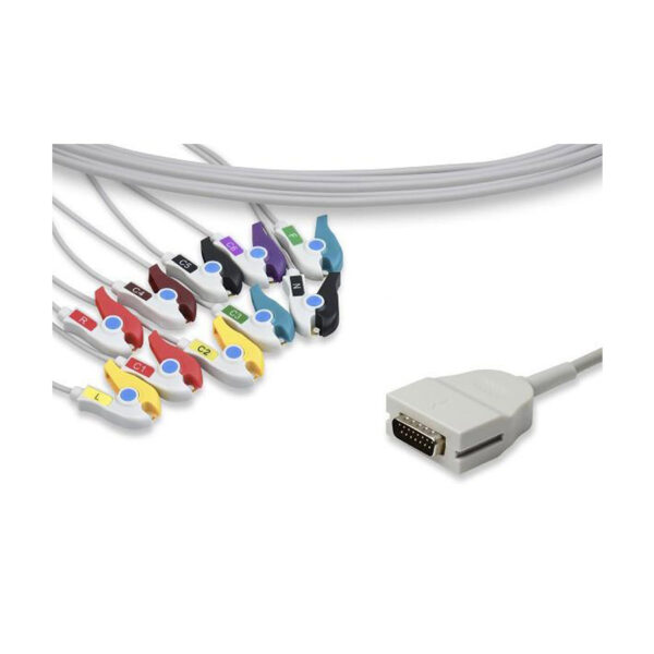 Mortara Burdick ECG Device 10 Lead ECG Cable - Image 2